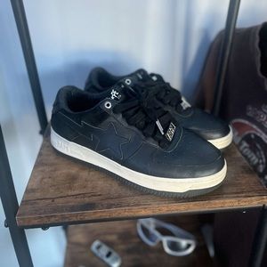 Bapesta Low Suede “Heel Black”